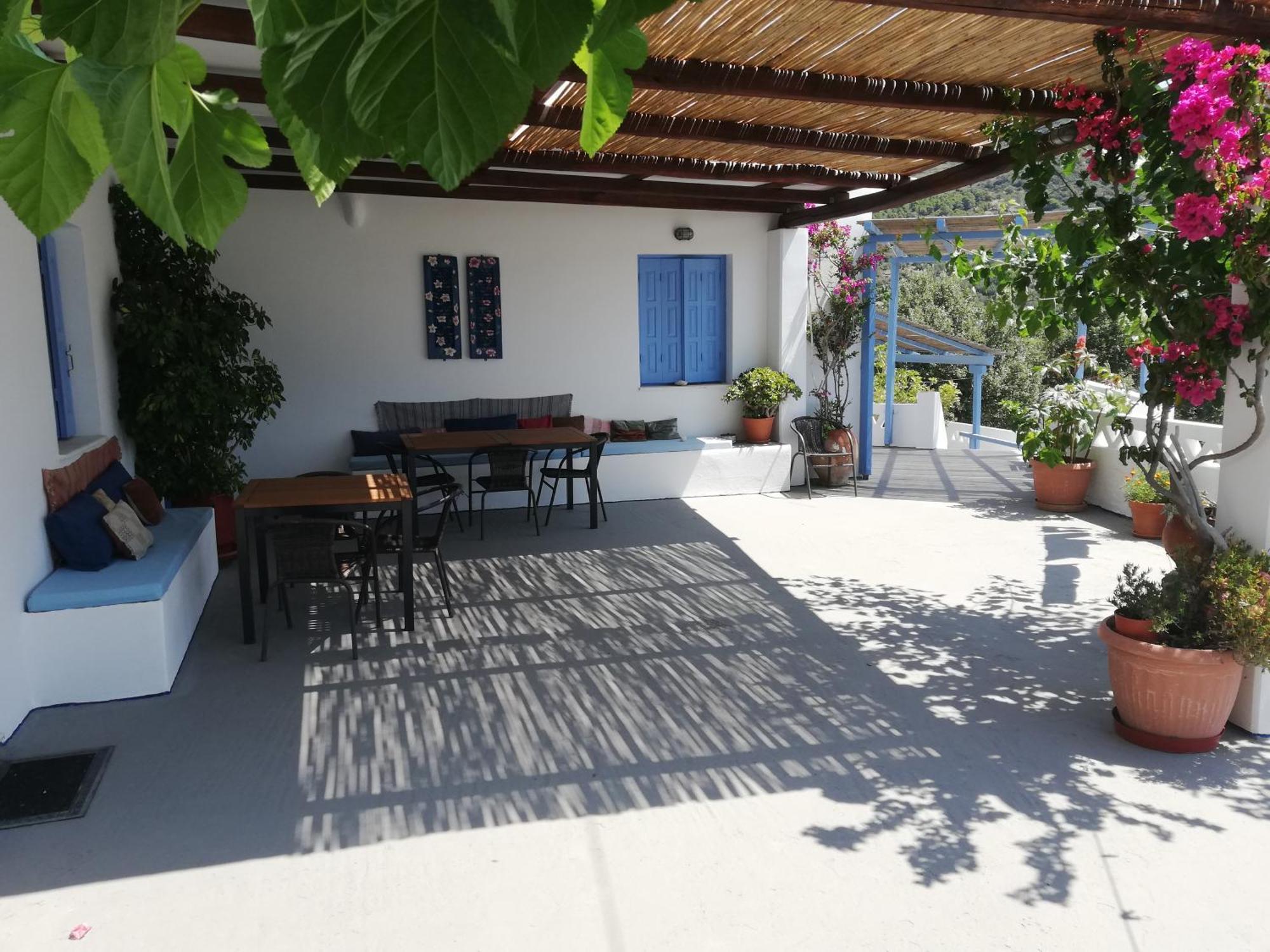Acherounes Blue Houseアパートホテル エクステリア 写真